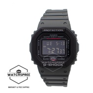 [Watchspree] Casio G-Shock DW5600 Special Colour Series Grey Resin Band Watch DW5610SU-8D DW-5610SU-8