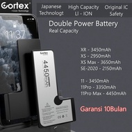 Cortex iPhone Baterai XR XS XSMax Battery High Capacity Original