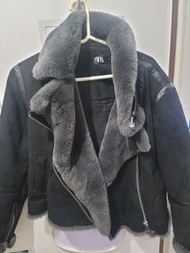 zara 毛毛 外套 0