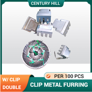 W.Clip Double Furring Clip Metal Furring Clip (per 100pcs)