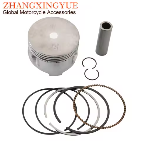 61mm Piston Kit For SYM HD2 HD200 GTS200 Joyride 200 EVO 13101-HLA-000 13010-HLA-000 Engine Parts