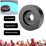 SAK Vinyls Record Center Adapter Aluminum 45 RPM Turntable Adapter Player Accessories
