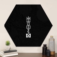 HIASAN DINDING AESTHETIC MATERNAL DESIGN - DEKORASI KAMAR COWOK - WALLDECOR AESTHETIC - H012