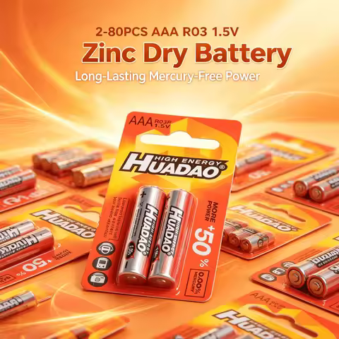 2-80PCS 1.5V AAA R03 Zinc Disposable Dry Battery Long‑Lasting For Remote Control Mouse Calculator LE