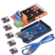 Reprap 3D Printer mainboard package Ramps mega 2560 ch340 driver DRV8825 -ZK