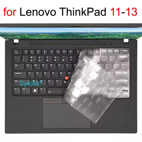 Keyboard Cover for Lenovo ThinkPad 13 Z13 L13 X13 Gen 5 4 3 2 1 X1 Nano 11e 12 X395 X390 X380 Silico