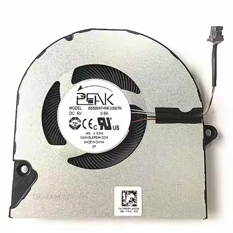 New CPU Fan for DELL Inspiron 15 5510 5515 5518 14 5410 5415 5418 7400 7415 2-in-1 0KRK6P Laptop Coo