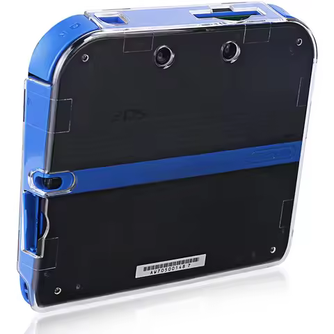 1 PC For 2DS Game Console Transparent Protective Case 2DS Protective Case Mainframe Protective Case