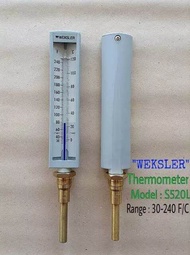 เกจวัดอุณหภูมิ-เทอโมมิเตอร์ Thermometerยี่ห้อ Weksler Model: S520L