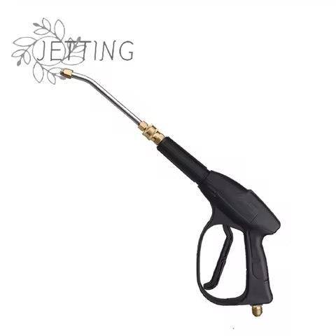 Hot 25°/90° High Pressure Power Water Gun Extension Spray Wand Nozzle 1/4" U-shape Angled Lance Clea