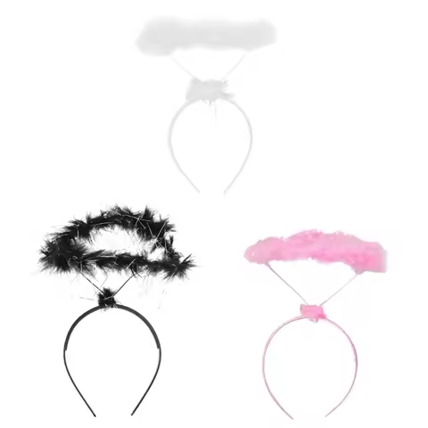 Angel Headband Angel Feather Headdress Cosplay Christmas Hair Accessories