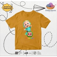 PH Kids Wear - Unisex Cartoon Character T-Shirt C0C0MEL0N Ages 1-12 Years Combed Cotton Material