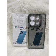 Softcase Xiaomi Redmi Not13 4G Space Tpu original clear Black clear Black