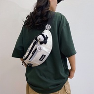 女款胸背Women's Chest and Back运动胸包男款日系运动斜挎包个性男生潮酷斜挎包胸包小包斜挎包新款2025.10.2