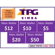 SIMBA $20 | $12 | $10 | $5 Main Balance Top up / Recharge
