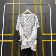 PUTIH Latest - White bangkok batik ethnic clothes for men and women - beach clothes - casual t-shirt