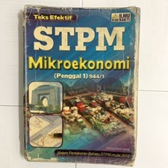 STPM Mikroekonomi Ekonomi Semester 1 Ace Ahead Teks Efektif Q&A ( Oxford fajar , Pelangi , Ilmu Bakt