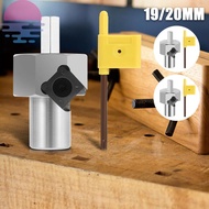 Woodworking Chamfer Reamer Tool Stainless Steel Workbench Dog Hole Chamfer Reamer Tool for 19mm/20mm