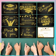 8 Sheets Gifts Graduation Greeting Card 2024 Decorations Advice Present Cards Paper Creative dliliua