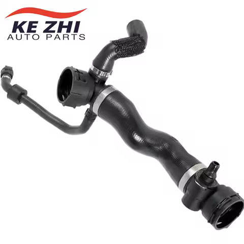 17127580955 Upper Water Pipe Rubber Coolant Hose For BMW 7 Series F01 F02