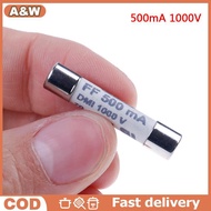 Zaeliahome 1Pc FF 0.5A 500mA 1000V dmi fuse for multimeter F15B F17B F18B 6.3x32mm NEW