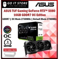 ASUS TUF Gaming GeForce RTX™ 5080 16GB GDDR7 OC Edition Graphic Card (TUF-RTX5080-O16G-GAMING)