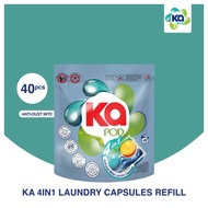 Ka 4 in 1 Anti-Dust Mites Laundry Capsules (40pcs)