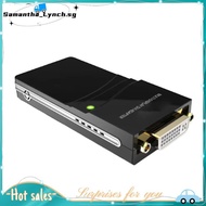 USB to -Compatible/DVI/VGA Video Adapter(Displaylink IC) USB 2.0 DVI/VGA ADAPTER for  OS, 11/10