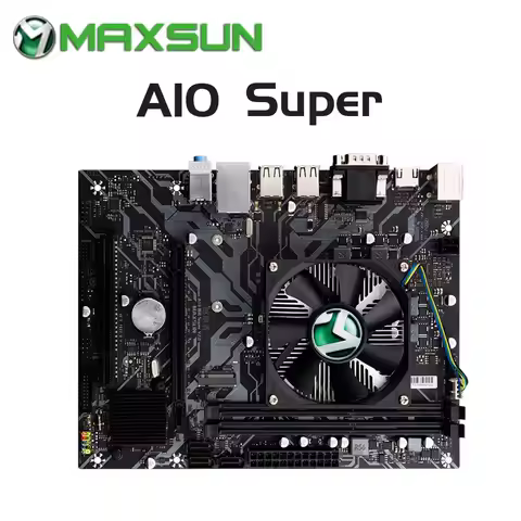 MAXSUN Onboard CPU Motherboard A10 Quad Core Super Nuclear Display AMD A8-7200P DDR3 M.2 SATA3.0 Mai