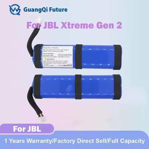 7.4V 5200mAh/6800mAh Speaker Battery For For JBL Xtreme 2/Xtreme2 Replacement Bluetooth Batteries SU