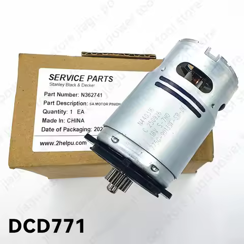 18V 18 Teeth Motor Replace for DeWALT DCD771 DCD771C2 DCD776 N279939 N362741 N440316 TYPE10 TYPE1 El