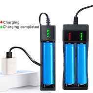 18650 Battery Charger 1 / 2 Slots Dual For 18650 Charging 3.7V Rechargeable Lithium Battery Charger