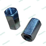 Long Nut M10 Mur M10 Panjang Mur Baut 17 Longnut 10Mm Panjang 3Cm