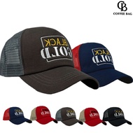 [CB] Topii Baseball Hat Cap BLACK GOLD / Distro Net Hat E-4