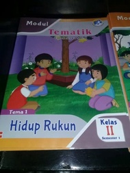 Promo Basar Buku LKS Modul Tematik Kelas 2 SD Tema 1 Hidup Rukun