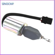 12V Stop Solenoid Valve 3991167 SA-4941-12 3964627 For Cummins 4BT Case 550h Fuel Shutoff Solenoid J