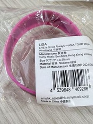 LiSA LIVE is Smile Always Asia Tour 2024 手腕帶
