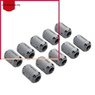 【CRAZYSPE】10 Pack Ferrite Ring Core Grey Clip-On Ferrite Core Noise Suppressor Cable Clips