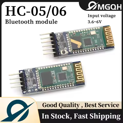 MGQH Brand New HC-05/HC-06 RF Wireless Bluetooth Transceiver Slave Module RS232 / TTL to UART Conver