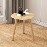 Coffee Table 30*40cm Modern Wooden Round Table Bedside Table Living Room Small Table Sofa Side Table