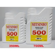 MITSINBO DOT 4 BRAKE FLUID / DOT 4 BRAKE OIL MITSINBO / MINYAK BREK DOT 4 / DOT 4 MINYAK BREK (350ML