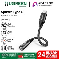 Ugreen 70858 Type C to Aux 3.5 mm Converter - Ugreen Non Dac and DAC Usb C Type C to Aux 3.5 mm