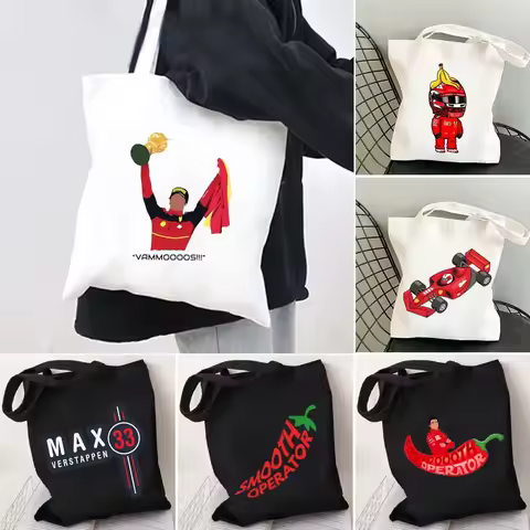 Smooth Operator Carlos Sainz F1 Racer Number Racing Formula1 Lando Norris 4 Fan Gifts Canvas Shoulde