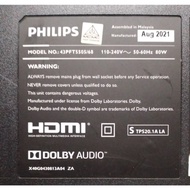 (D0028) PHILIPS 43PFT5505/68 PART TV USED (MAIN BOARD,TCON BOARD,TCON RIBBON,LVDS,SENSOR & POWER BUT
