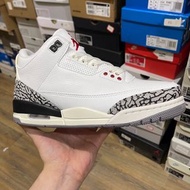 越南SZ版 Air Jordan 3 白水泥 港码全尺码 全新原厂原单