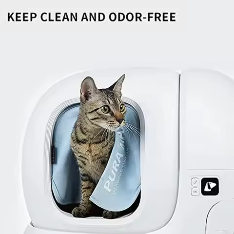 PETKIT Magnetic Dustproof Curtain Exclusive for PETKIT PURA MAX Self-Cleaning Box Isolate Odors Clea