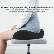 ZH_ Ergonomic Seat Cushion Pressure Relief Seat Cushion Comfortable Memory Foam Office Chair Seat Cushion for Pain Relief Ergonomic Design Non-slip Breathable for Southeast