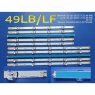 LG 49 INCH 49LF550 LED TV BACKLIGHT 49LB550a 49LF 49LB 550 6V 9K LARGE CONCAVE BL LAMP 49 INCH