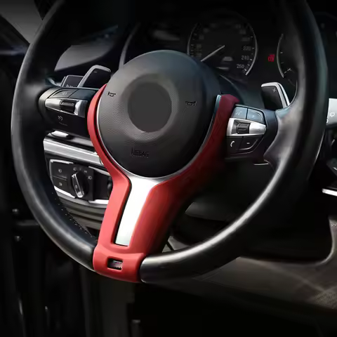 V-Shaped Decorative Frame For Thong Sports Steering Wheel for BMW M Sport F20 F22 F21 F30 F32 F33 F3