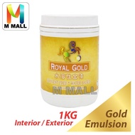 HORSE ROYAL 1KG GOLD PAINT EMULSION - GOLD